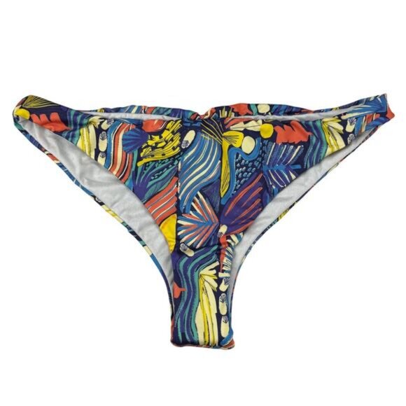 NWT PATAGONIA Nanogrip Sunny Tide Bottoms Womens Size Medium Joy Sound Blue - Picture 2 of 6